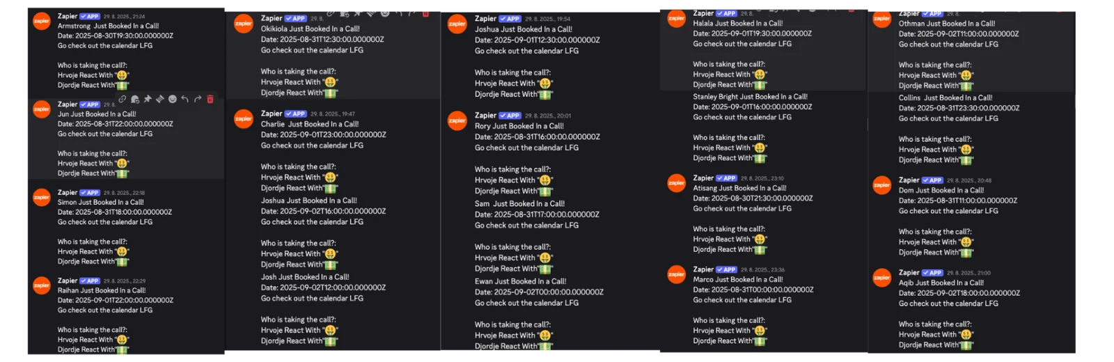 72 qualified calls booked